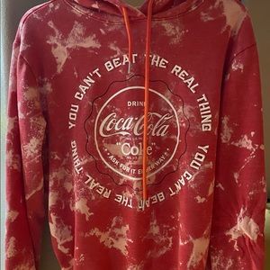 One-of-a-kind Coca Cola Tie-Dye Jersey/Hoodie